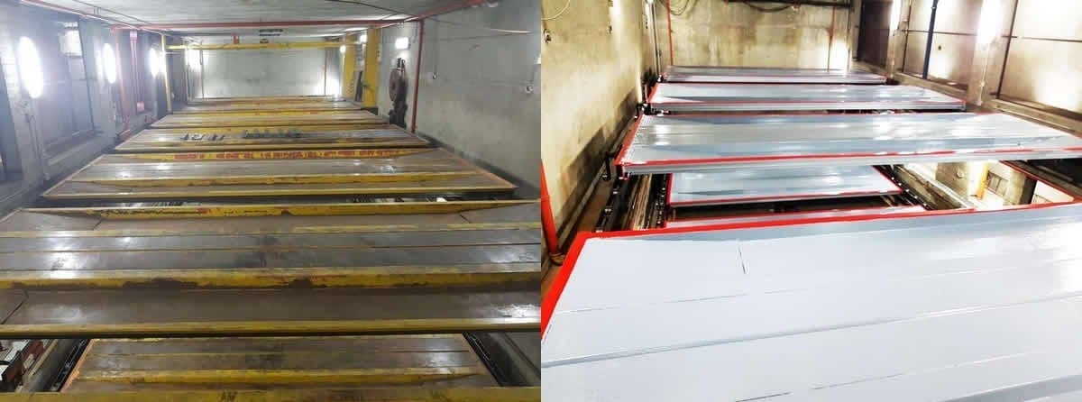 Revamping de parkings existants